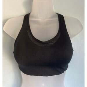 PINK Victoria's Secret Small Black Sports Bra